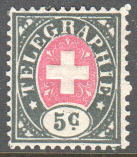 Switzerland Telegraph Zumstein 13 Used - Click Image to Close